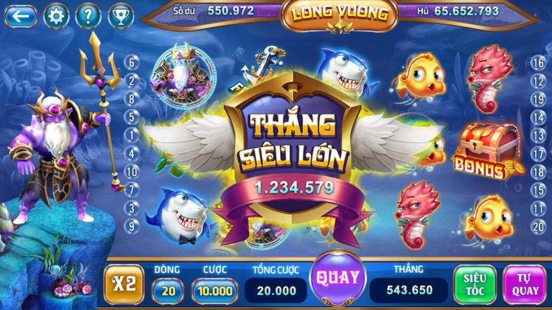 Tuyệt chiêu bắn cá ZOWIN dễ nổ hũ nhất
